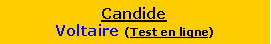 Zone de Texte: CandideVoltaire (Test en ligne)